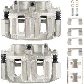 KAX Disc Brake Caliper Assembly Fit for 1999-2003 F-150, 2004 F-150 Heritage, 1999-2004 Lobo, Front Side 2PC Set