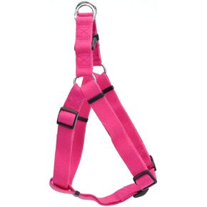 Coastal - New Earth Soy - Adjustable Dog Harness, Fuchsia, 5/8" x 16"-24"