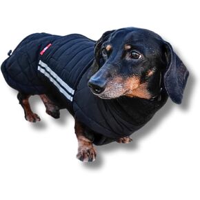 Winter Coat for Dachshunds & Corgi, Waterproof, Adjustable, Easy to Put On, Insulated & Fleece Lining, Your Stylish Hunter (XX-Large)