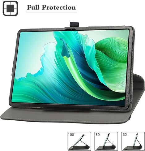 حافظة MAMA MOUTH لجهاز OUKITEL OT8 دوارة، حامل دوار 360 درجة مع غطاء بنمط لطيف لجهاز OUKITEL OT8 مقاس 11 بوصة، أرجواني in Kuwait