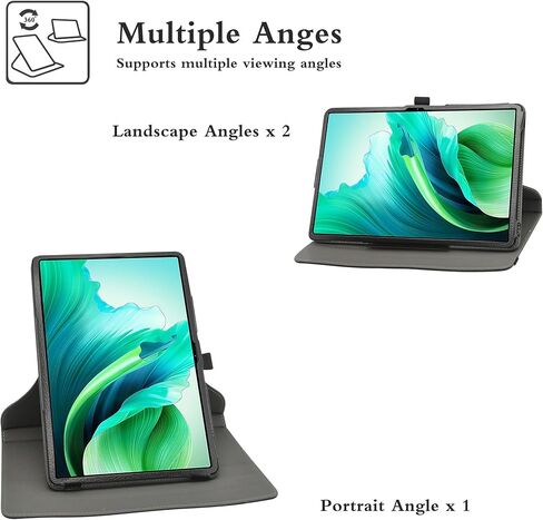 حافظة MAMA MOUTH لجهاز OUKITEL OT8 دوارة، حامل دوار 360 درجة مع غطاء بنمط لطيف لجهاز OUKITEL OT8 مقاس 11 بوصة، أرجواني in Kuwait