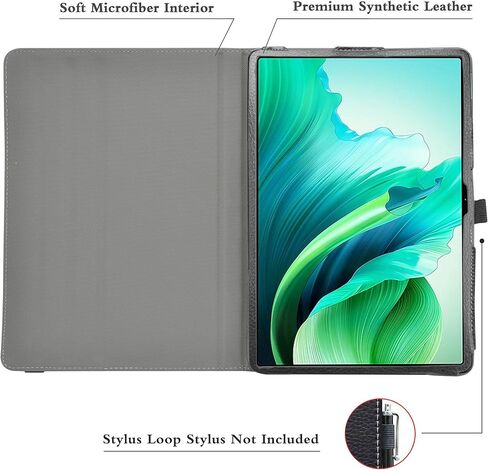 حافظة MAMA MOUTH لجهاز OUKITEL OT8 دوارة، حامل دوار 360 درجة مع غطاء بنمط لطيف لجهاز OUKITEL OT8 مقاس 11 بوصة، أرجواني in Kuwait