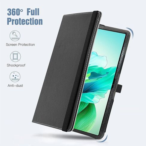 حافظة MAMA MOUTH لجهاز OUKITEL OT8 دوارة، حامل دوار 360 درجة مع غطاء بنمط لطيف لجهاز OUKITEL OT8 مقاس 11 بوصة، أرجواني in Kuwait