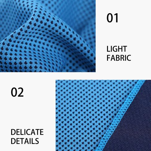 Quick Drying Towel, Lightweight and Easy to Carry, Soft and Comfortable, Allowing You to Quickly Recover Dryness After Exercise or Bathing (Blue) in Saudi Arabia