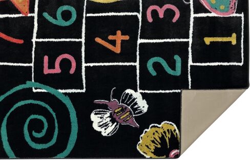 غرفة لعب موهوك هوم للأطفال، طباشير الحجلة باللون الأسود (5 × 8 بوصة) in Kuwait