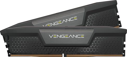 ذاكرة الكمبيوتر CORSAIR Vengeance DDR5 96GB (2x48GB) DDR5 7000MHz CL40 Intel XMP iCUE المتوافقة مع الكمبيوتر - أسود (CMK96GX5M2B7000C40) in Saudi Arabia