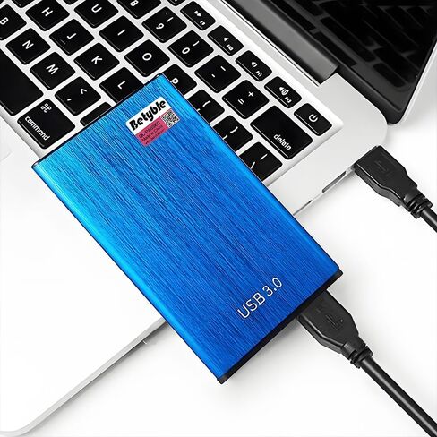 2.5-Inch Aluminum SATA to USB 3.0 Tool-Free External Hard Drive Enclosure Case [Optimized for 7mm/9mm HDD/SSD, Support UASP Compatible with WD Toshiba Samsung Hitachi PS4 Xbox PC TV] (Blue) in Saudi Arabia