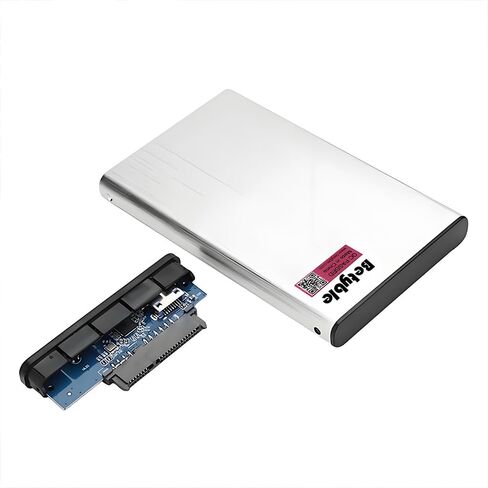 حافظة محرك أقراص صلبة خارجي مقاس 2.5 بوصة من الألومنيوم SATA إلى USB 3.0 خالية من الأدوات [مثالية لمحرك الأقراص الصلبة/SSD مقاس 7 مم/9 مم، تدعم UASP المتوافق مع تلفزيون WD Toshiba Samsung Hitachi PS4 Xbox PC] (أزرق) in Saudi Arabia