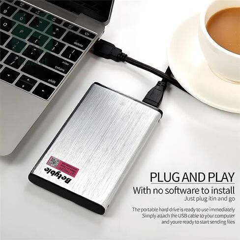 حافظة محرك أقراص صلبة خارجي مقاس 2.5 بوصة من الألومنيوم SATA إلى USB 3.0 خالية من الأدوات [مثالية لمحرك الأقراص الصلبة/SSD مقاس 7 مم/9 مم، تدعم UASP المتوافق مع تلفزيون WD Toshiba Samsung Hitachi PS4 Xbox PC] (أزرق) in Saudi Arabia