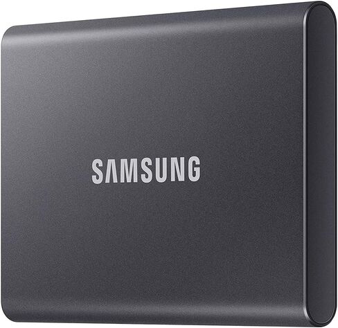 SAMSUNG MU-PC2T0T/AM محمول SSD T7 USB 3.2 2 تيرابايت حزمة رمادية مع حافظة Deco Gear صلبة EVA مع سحاب للأجهزة اللوحية ونظام تحديد المواقع العالمي 6 بوصة وحزمة حماية محسنة CPS لمدة عام واحد in Saudi Arabia