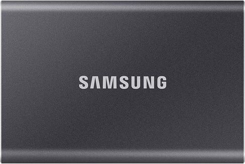 SAMSUNG MU-PC2T0T/AM محمول SSD T7 USB 3.2 2 تيرابايت حزمة رمادية مع حافظة Deco Gear صلبة EVA مع سحاب للأجهزة اللوحية ونظام تحديد المواقع العالمي 6 بوصة وحزمة حماية محسنة CPS لمدة عام واحد in Saudi Arabia