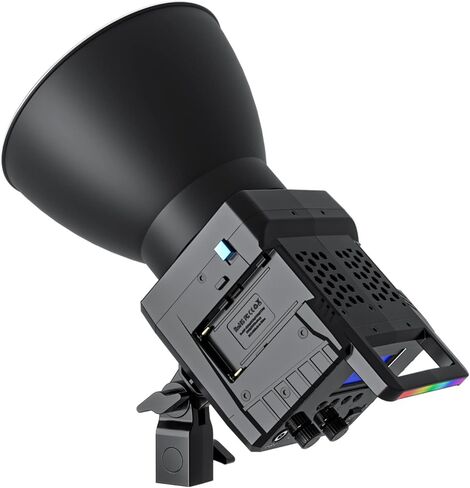 سوكاني مصباح فيديو LED RGB X60 مع تحكم عن طريق التطبيق، بحد اقصى 80 واط ثنائي اللون 2800-10000 كلفن CRI96+ TLCI 95+ اضاءة بوينز للتصوير الفوتوغرافي وتسجيل الفيديو وحفلات الزفاف والتصوير في الهواء in Kuwait