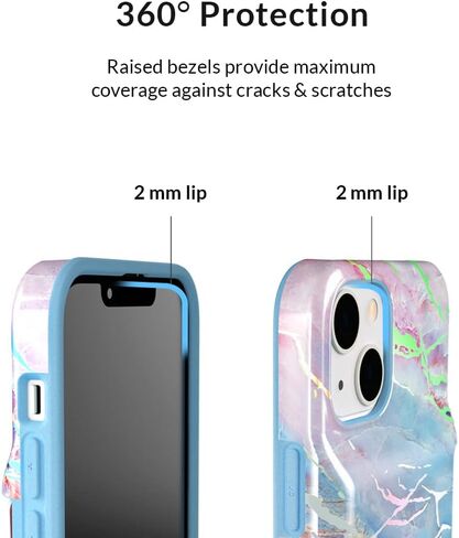 حافظة محفظة مخملية كافيار متوافقة مع iPhone 14 للنساء - فتحة حامل بطاقة الائتمان - حافظات هاتف بمحفظة نحيفة وواقية لطيفة [8 أقدام. تم اختبار السقوط] - الفهد الأسود in Kuwait