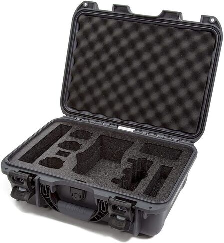 حقيبة حمل Nanuk 920 صلبة مع حشوة إسفنجية لـ DJI Mavic 2 Pro وZoom، جرافيت in Kuwait