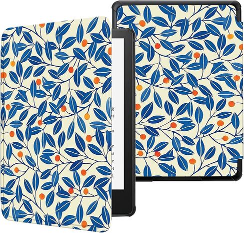 for Kindle Paperwhite Case 2021 - Slim Durable PU Leather Smart Cover with Hand Strap, Auto Wake/Sleep - Fits Kindle Paperwhite 11th Generation 6.8'' and Signature Edition 2021 Released, Pink in Saudi Arabia