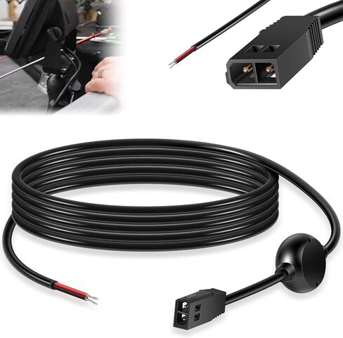 كابل الطاقة المفلتر PC 11 720057-1 مناسب لـ Humminbird All Helix 8/9/10/12/15، سلسلة 800/900/1100، 797، 798 (6 أقدام، مقاوم للماء) in Saudi Arabia