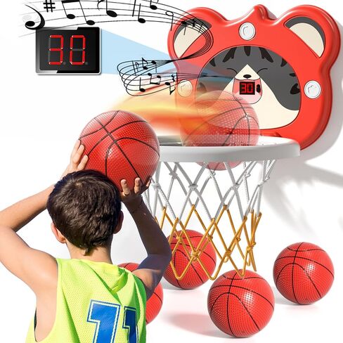 Toddler Basketball Hoop Indoor Toys Gifts for 3 4 5 Year Old Boys Kids, Indoor Mini Basketball Hoop for Toddler Kids Boys Ages 3-5 4-6, Ideal 3 4 5 6 Year Old Boys Birthday Gifts in Saudi Arabia