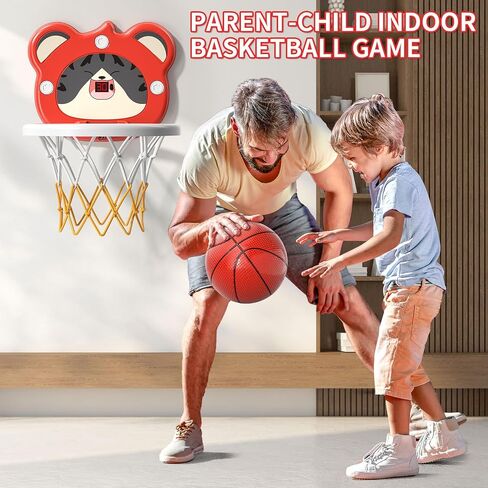 Toddler Basketball Hoop Indoor Toys Gifts for 3 4 5 Year Old Boys Kids, Indoor Mini Basketball Hoop for Toddler Kids Boys Ages 3-5 4-6, Ideal 3 4 5 6 Year Old Boys Birthday Gifts in Saudi Arabia