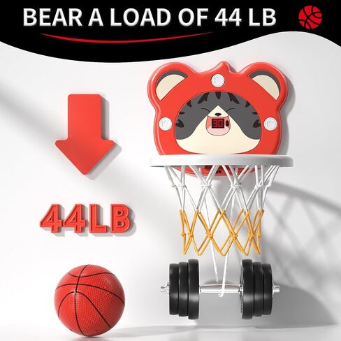 Toddler Basketball Hoop Indoor Toys Gifts for 3 4 5 Year Old Boys Kids, Indoor Mini Basketball Hoop for Toddler Kids Boys Ages 3-5 4-6, Ideal 3 4 5 6 Year Old Boys Birthday Gifts in Saudi Arabia
