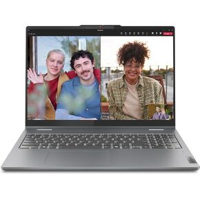 IdeaPad 5 2-in-1-2024 - Professional Laptop - Fingerprint Sensor - 16" WUXGA IPS Display - 16GB Memory - 512GB SSD Storage - AMD Ryzen™ 7 8845HS - Luna Grey