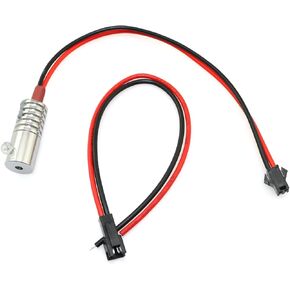 Red 3mm Side Glow Fiber Optic Cable 12V 1.5W LED Aluminum Illuminator Guide Light Source Decoration for Home DIY Lighting