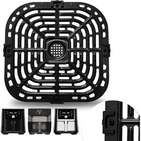 Air Fryer Grill Plate - Air Fryer Tray Replacement for Instant Pot Vortex Plus 6 in 1 - Air Fryer Accessories 6 QT - Air Fryer Replacement Tray - Dishwasher Safe