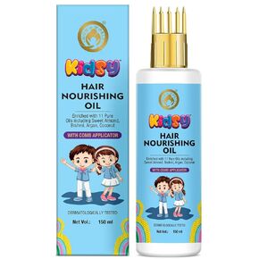 Mom & World Baby Hair Oil With Organic & Coldpressed Natural Oil For Kids, 200 ml (MOMWLD12)