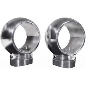 Rockville MacSwivelB (2) 360 Degree Rotation Swivel Clamp Mounts for Tower Pods