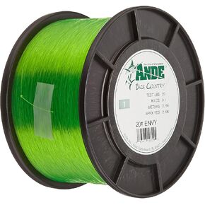 Ande A1-20GE Premium Monofilament, 1-Pound Spool, 20-Pound Test, Bright Green Finish