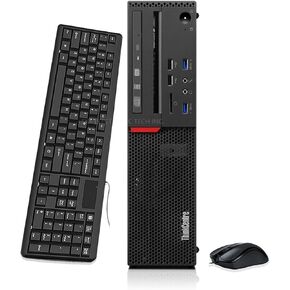Lenovo ThinkCentre M700 SFF Desktop Computer, 6th Gen Quad Core i5-6500, up to 3.6 GHz, 16GB DDR4 RAM 1TB SSD, DisplayPort, VGA, Keyboard and Mouse, WiFi, BT, Windows 10 Pro (Renewed)