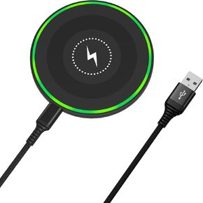 15W Wireless Charger Motorola Fast Charging Pad for Moto G Stylus 5G 2024/G Power/G Play/razr+/Edge 50/X50 Ultra,Android Wireless Charging Station for Samsung Galaxy Z Flip6 Z Fold6 S24 S23 S22 S21 S9