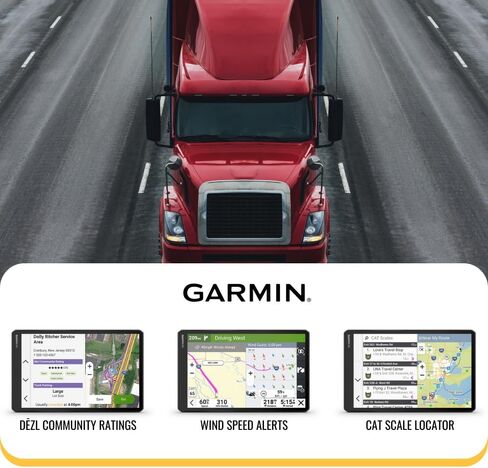 Garmin dezl OTR620 GPS Truck Navigator with 6-Inch 1280p Touchscreen (Black) Bundle with Headset 110, Storage Case, Headset Accessory, microSDHC Card, Suction Cup Mount, and Nylon Cable (7 Items) in Saudi Arabia