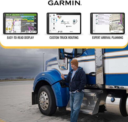Garmin dezl OTR620 GPS Truck Navigator with 6-Inch 1280p Touchscreen (Black) Bundle with Headset 110, Storage Case, Headset Accessory, microSDHC Card, Suction Cup Mount, and Nylon Cable (7 Items) in Saudi Arabia