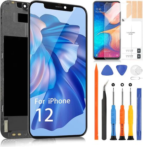 استبدال الشاشة آيفون 12/12 برو شاشة LCD تعمل باللمس محول الأرقام A2172 A2402 A2404 A2403 الجمعية مع مجموعات إصلاح in Saudi Arabia