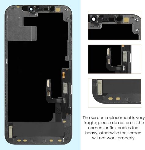استبدال الشاشة آيفون 12/12 برو شاشة LCD تعمل باللمس محول الأرقام A2172 A2402 A2404 A2403 الجمعية مع مجموعات إصلاح in Saudi Arabia