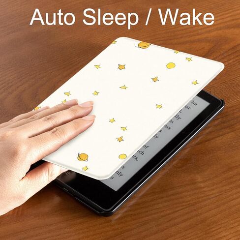 CoBak Case for Kindle Paperwhite - All New PU Leather Cover with Auto Sleep Wake Feature for Kindle Paperwhite Signature Edition and Kindle Paperwhite 11th Generation 2021 Released in Saudi Arabia