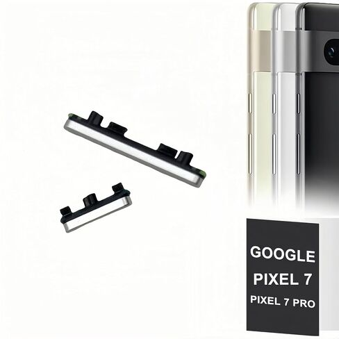 Power Volume Button Key Replacement for Google Pixel 7 Pro On/Off Button Side Volume UP/Down Button Pixel 7 Pro 6.7" 2022 GP4BC GE2AE with Tools Repair Parts (Hazel) in Kuwait