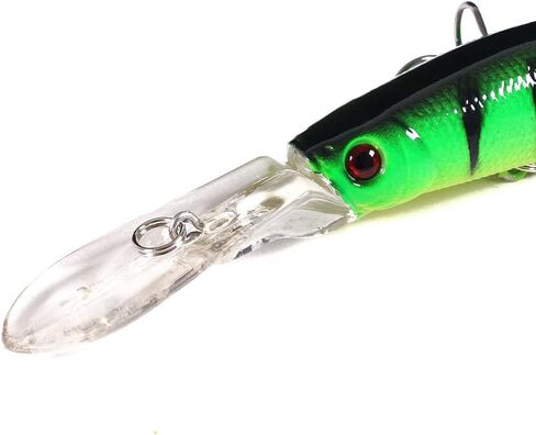 Fishing Lures Kit Mix Includes Minnow Popper Crankbait and Fish Hook for Fishing Saltwater Freshwater Trout Bass Salmon in Saudi Arabia