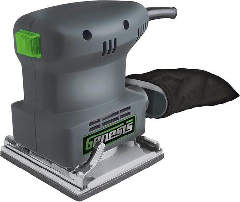 Genesis G20MAX 20V Cordless Detail Sander with Dust Bag, Sandpapers, Battery, and Charger in Kuwait