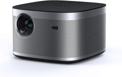 XGIMI Elfin Flip Plus Portable Projector, Google TV with Licensed Netflix, 500 ISO Lumens, 1080P Resolution Home Projector, Build-in Adjustable Stand, Lightweight and Compact Design, Screen Adaption in Kuwait
