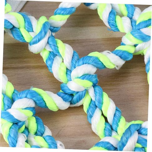 Parrot Climbing Net Bird Toys for Parakeets Cockatiels and Small Animals Cotton Rope Net Swing Toy Chewing and Hanging Fun for Hamsters Rats and Ferrets in Kuwait