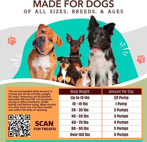 Natural Dog Company Healthy Joints, Skin and Coat Bundle for Dogs, Includes (1) 16 oz Bottle Skin and Coat Oil, (1) 16 oz Bottle Liquid Glucosamine, Food Topper, Dog's Fish Oil Supplement in Saudi Arabia