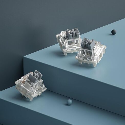 Gateron KS-9 Pro Brown Switch 3 Pin Switch مشحم مسبقًا آلة الألعاب الخطية لوحة المفاتيح (36 قطعة، بني) in Kuwait