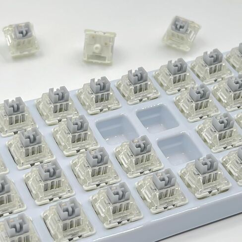 Gateron KS-9 Pro Brown Switch 3 Pin Switch مشحم مسبقًا آلة الألعاب الخطية لوحة المفاتيح (36 قطعة، بني) in Kuwait