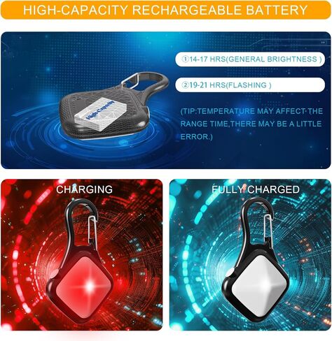ضوء طوق الكلب 4 أوضاع أضواء RGB لطوق الكلب عالي السعة USB قابل للشحن ضوء الكلب مقاوم للماء أضواء الكلب للمشي الليلي والتسلق والدراجة والجري (أبيض) in Saudi Arabia