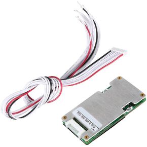 Nikou Battery Protection, BMS PCB Board, 24V 20A 7s BMS 18650 Battery Protection Board with Balancing for Lithium Li-ion LiFePO4 Battery Pack