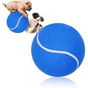 Giant 8" Dog Tennis Ball Big Pet Toys Outdoor Sports Ball Interactive Dog Toy for Small Medium Large Dog(Yellow)