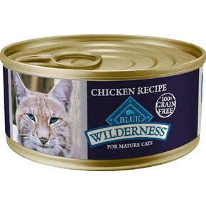 Blue Buffalo Blue Wilderness Chicken Canned Cat Food, 3 oz., Case of 24