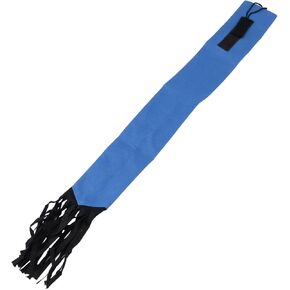 Pssopp Horse Tail Bag, Fashionable Fringe Design Horsetail Bag Light and Waterproof Horsetail Bag Breathable Horse Tail Guard with Hook and Loop Fasteners (Black)