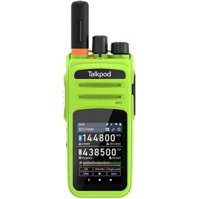 Talkpod N58 Plus Amateur Public Network Radio LTE POC 4G 2.4 inch Touch Screen Android 9.0 Unlocked Radio Work with ZELLO, Real PTT Platform
